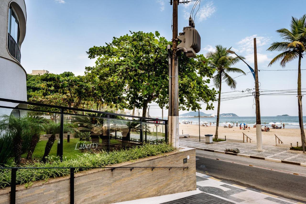 Frente Ao Mar Na Praia Das Asturias - Apto Completo Guaruja Bagian luar foto